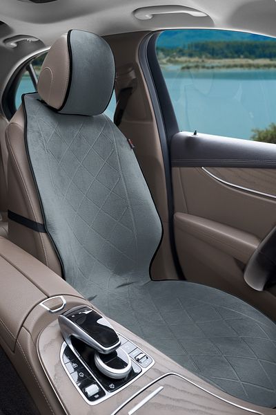 Otom Premium Protective Car Seat Cushion High Quality Suede Smoked