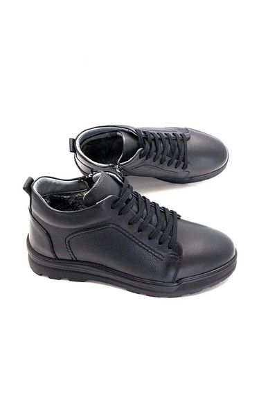Derilax Ανδρικές μπότες από γνήσιο δέρμα Cold Proof Shearling