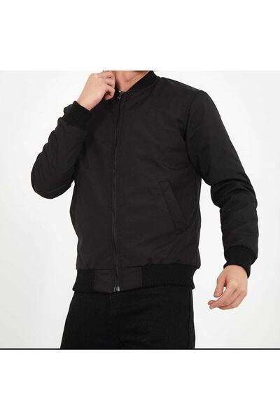 gambia outdoors Чоловічий водонепроникний і вітрозахисний чорний літній бомбер куртка пальто коледж комір