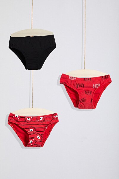 Wogi Baby 3 Lü Külot Set % 100 Pamuk Ekstra Yumuşatılmış Kumaş