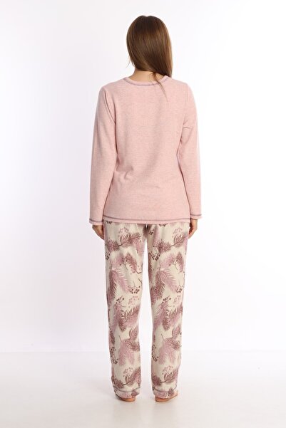 Etoile ETOİLE %100 SOFT PAMUK BÜYÜK BEDEN SEÇENEKLİ UZUN KOLLU KADIN PİJAMA TAKIM 98403