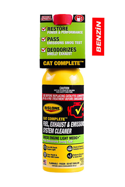 RISLONE Benzin Katalizör Egzoz ve Emisyon Sistem Temizleyici