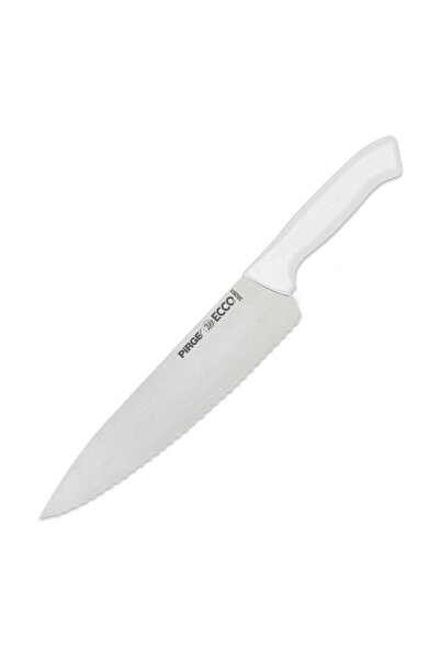 PİRGE Ecco Beyaz Dişli Şef Bıçağı 21 cm