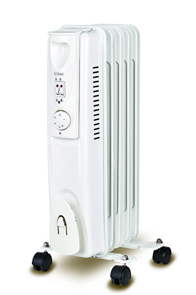 Kiwi KHT-8405 5 Dilim Yağlı Radyatör Beyaz