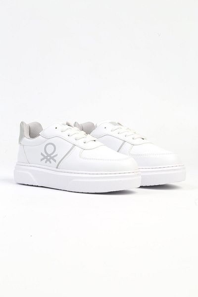 Benetton ®| BN-31102 - 3826 White - Kids Sneakers