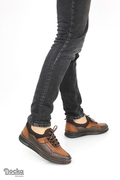 MARCOMEN Men's Seasonal Genuine Leather Sports Style Casual Shoes