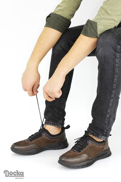 MARCOMEN Men's Winter Genuine Leather Sports Style Casual Shoes