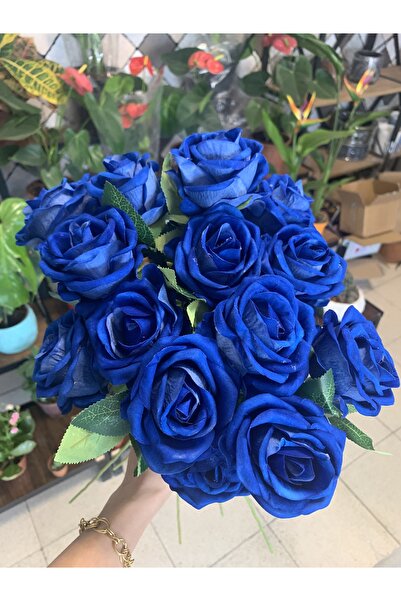 Çiçek Yapay mavi gül