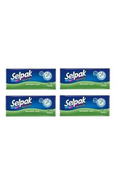 Selpak MENTOL 10 PACK X 4 PACK 40 PIECES