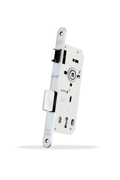 ŞENEL Yapı Market Metlox Metal Rotatable Tongue ROOM Lock 40-23 MM Oval