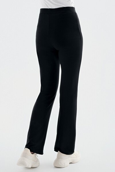 Artış Women's High Waist Stretchy Steel Knitted Trousers CLK04