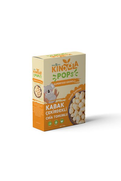 Biorootzo كينوولا بوب إفطار هش - يحتوي على بذور اليقطين والشيا - خالي من الشوفان - جرانولا نباتية خالية من الغلوتين 150 جم
