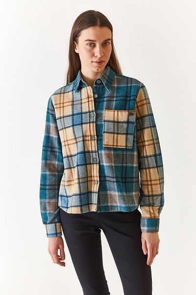 U.S. Polo Assn. Щатска поло тениска с къс топ, зимен дизайн, 1676501, YUCIIA 090, цвят мента, 40