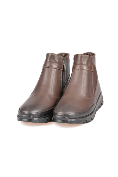 Venüs 20231521K Hakiki Deri Destekli Taban Spor Klasik Günlük Fermuar Kapama Bot