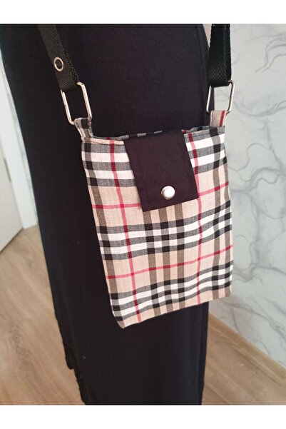 HAPPY HANDMADE Phone Bag with Adjustable Handle