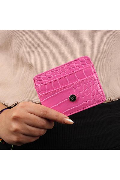 My Valice Women's Leather Wallet and Card Holder 1624 Pink