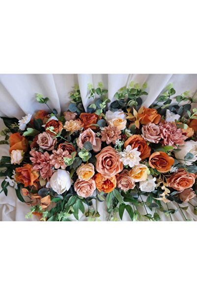 Destina Tasarım tag çiçeği/Turuncu organizasyon konsept çiçeği