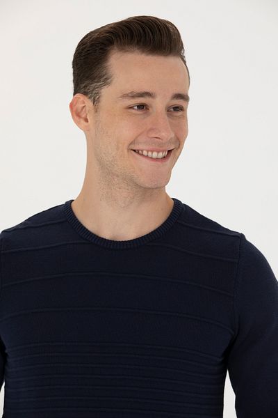 U.S. Polo Assn. БАЗА. POLO МЪЖКИ СПОРТЕН ТРИКОТАЖ SLIMFIT О-ДЕКО G081GL0TK.000.1678308 PORTER