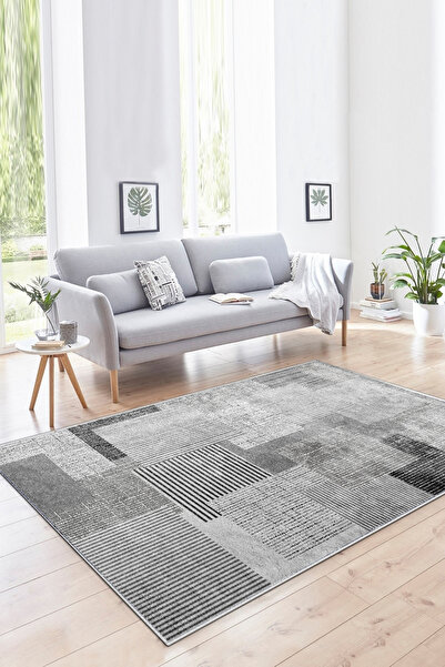 Halise Home Kaymaz Tabanlı Yıkanabilir Baskılı Yolluk Mutfak Halısı Koridor H...