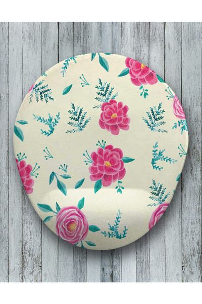 HobiShop Snow Flowers Mouse Pad with Wrist Support