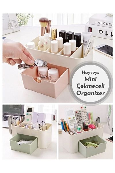 Hayveys home Мини органайзер за козметика с чекмедже - A04