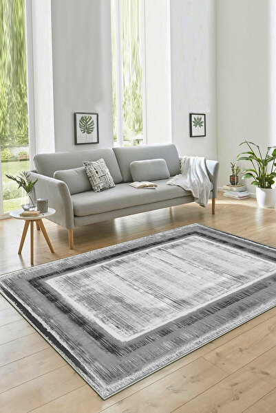 Halise Home Kaymaz Tabanlı Yıkanabilir Baskılı Yolluk Mutfak Halısı Koridor Halısı