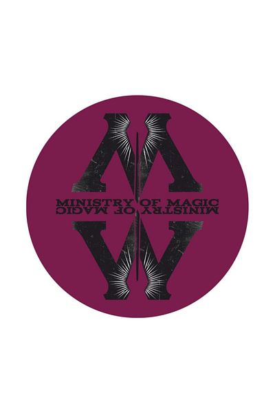 Sihir Dükkanı Harry Potter Ministry Of Megic Wooden Coaster