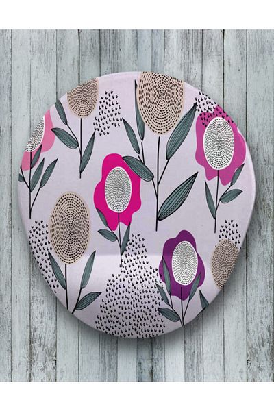 HobiShop Color Flower Wrist Support Mouse Pad