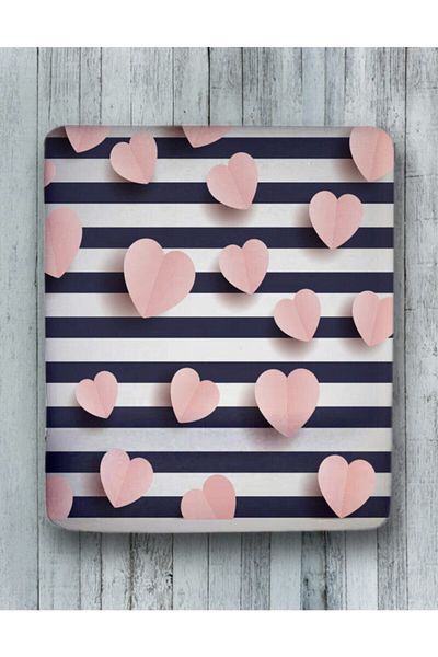 HobiShop Flying Hearts Mouse Pad with Wrist Support