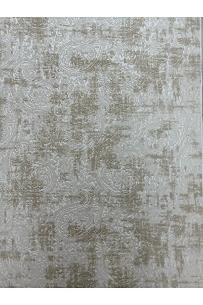 Dinarsu Kaymaz Taban Halı Yolluk Nevra Assos Krem