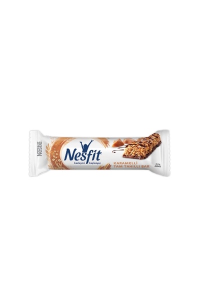 Nesfit 24'lü Nesfit Karamelli Tam Tahıllı Bar 23,5 Gr.
