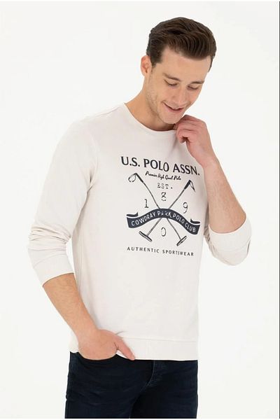 U.S. Polo Assn. Hanorac pentru bărbați STONE Crew Deck G081GL082.000. 1668120 .VR049TEKSPOR