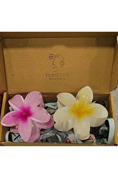 TETHOME RENGARENK LOTUS ÇİÇEĞİ MANDAL TOKA 6'LI