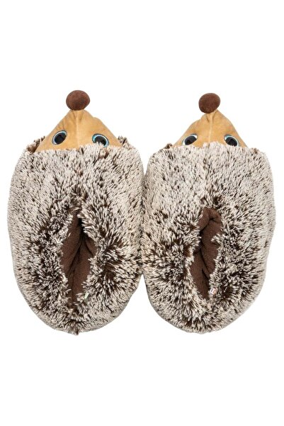 Twigy CC0650 Tw Hedgehog 23 Brown Animal Figured Γυναικείες Παντόφλες