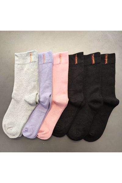 Leement socks Бамбукови термо чорапи, 6 чифта, безшевни, премиум серия