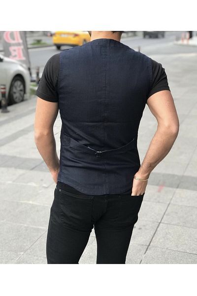 rvs moda Denim Vest