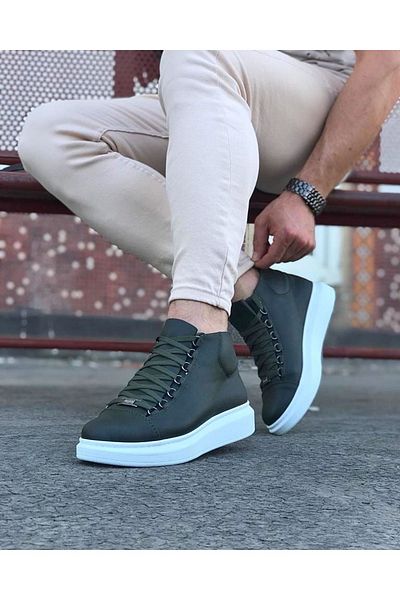 BZ Moda B032 Ανδρικές χειμερινές μπότες με κορδόνια ορθοπεδική σόλα ανθεκτική στο νερό και το κρύο