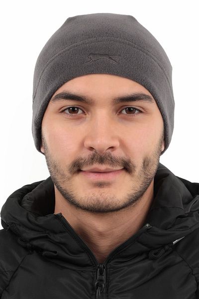 Slazenger Bent Polar Unisex - Dark Gray Beret