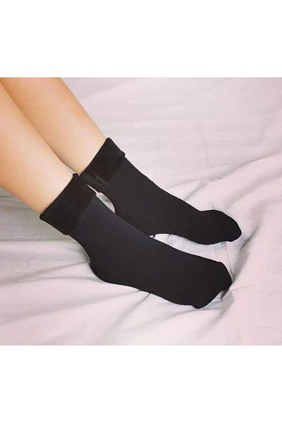 ASGÜL SOCKS Термо чорапи с еластични къдрици, 3 чифта