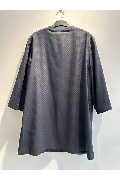 FUAT GÜRSEN Outside Bag Pocket Trench Coat