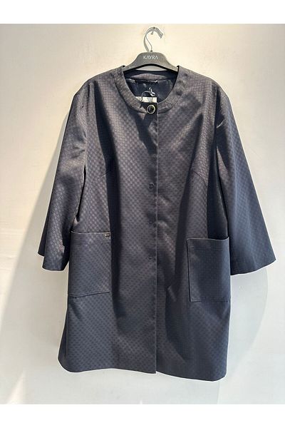 FUAT GÜRSEN Outside Bag Pocket Trench Coat