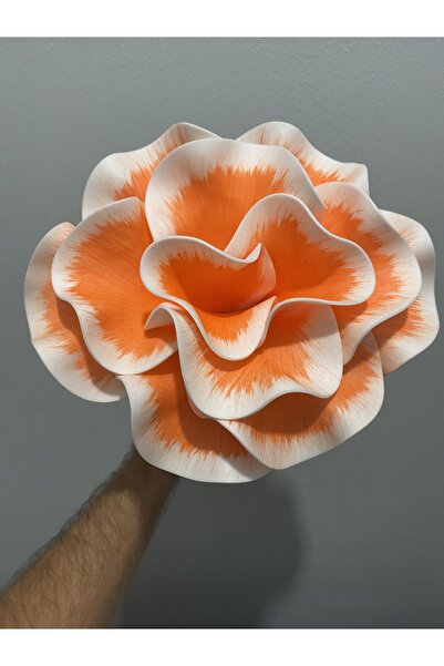 Ayka Aksesuar Διακοσμητικό Χειροποίητο Πολυτελές Τεχνητό Λουλούδι από Λατέξ E...