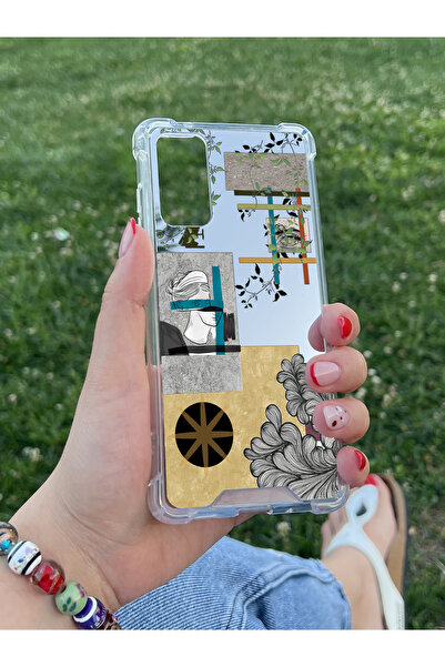 Coco Aksesuar Samsung Galaxy S20 FE Uyumlu Aynalı Manzara Desenli Darbe Kamer...