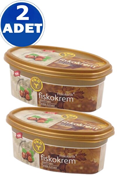 Fiskobirlik Fiskokrem Sütlü Fındık Kreması 400 G 2 Adet