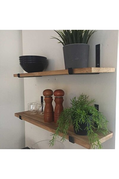 marca home Ahşap Mutfak Rafı 2’li Set