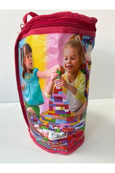 TUZY KIRTASİYE OYUNCAK Ant Blocks 120 Pcs Bagged Building Toy Pink Bagged
