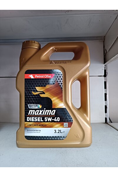 Petrol Ofisi Maxima 5w40 3,2 Lt 2025 Üretim