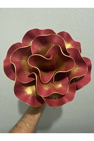 Ayka Aksesuar زهرة اصطناعية مصنوعة يدويًا من مادة إيفا اللاتكس الفاخرة - تفاص...