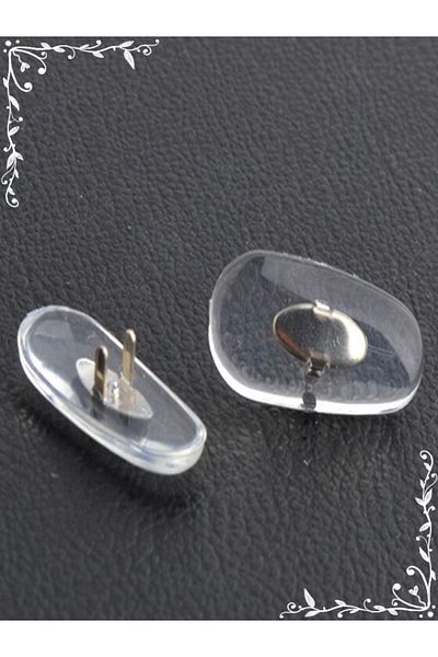 Bizzarini 10 Pairs of Glasses Silicone Reamer Hooked Nose Pads