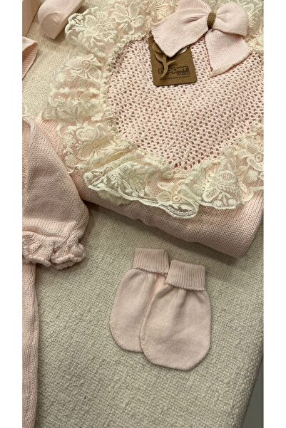 Nipperland Knitwear hospital discharge set for baby girl and boy 100% organic cotton